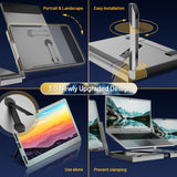 Teamgee 14” Portable Monitor for Laptop, 360° Rotatable Laptop Screen Extender, Ultralight FHD IPS Display, HDMI/USB-A/Type-C Plug and Play Mobile Workstation for Windows, Chrome & Mac